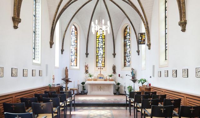 Innenraum der Kapelle im Haus St. Martinus