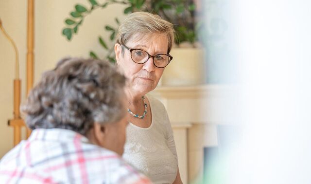Zeit schenken und zuhören