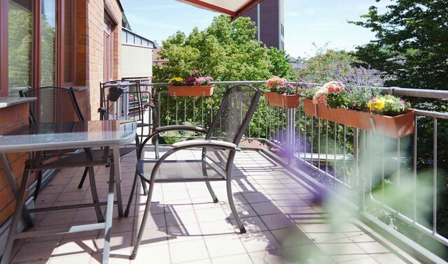 Großzügiger Balkon