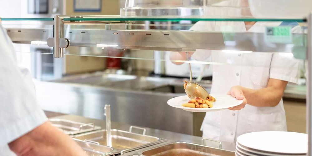 Frische und gesunde Kost im Josef Haus