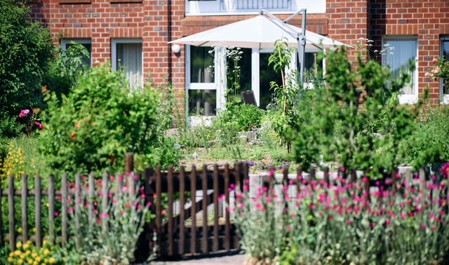 Eingang Kräutergarten